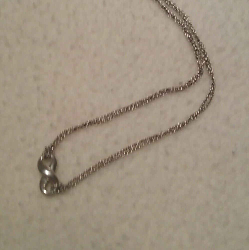 Tiffany & Co. Sterling Infinity Necklace